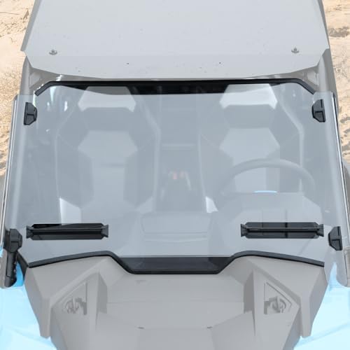 Scratch-Resistant Front Full Vented Windshield for 2019-2023 Polaris RZR XP 1000 / XP4 1000