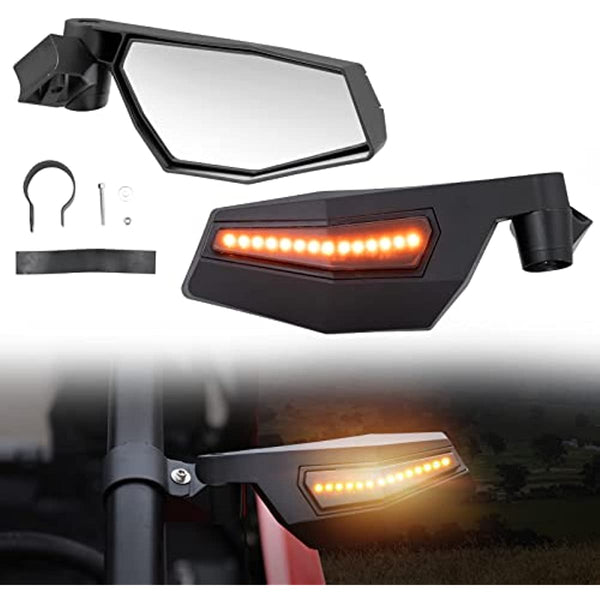 Side Mirrors with LED Light for RZR PRO XP / Turbo R / Pro XP