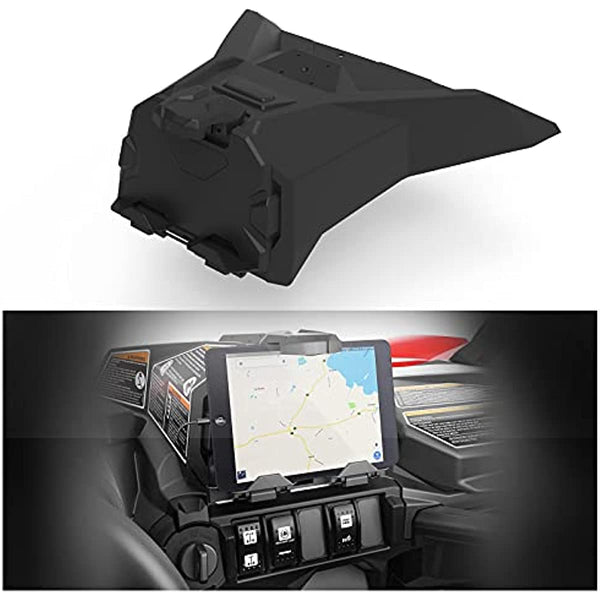 Tablet Holder with Storage Box for Can-Am Maverick Trail & Sport