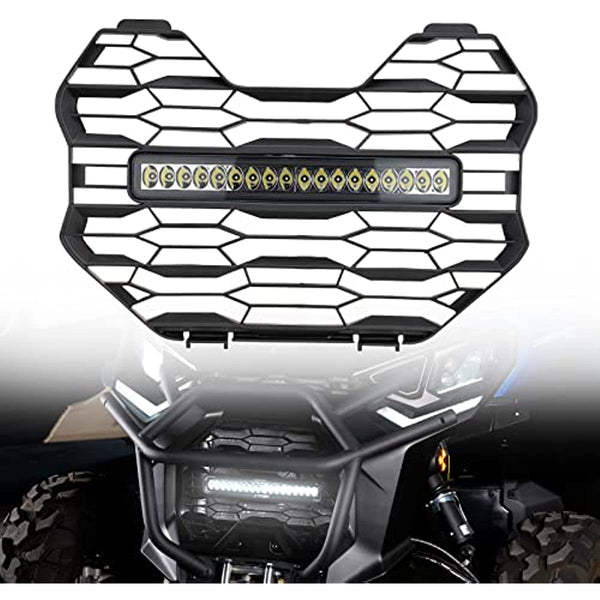 Front Mesh Grille with Light for Can-Am Commander