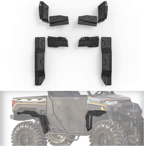 Front & Rear Fender Flares for Polaris Ranger XP 1000/ Northstar Edition 2018-2024