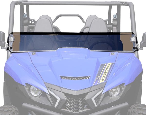 Dark Tinted Front Half Windshield for Yamaha Wolverine X2 X4 850