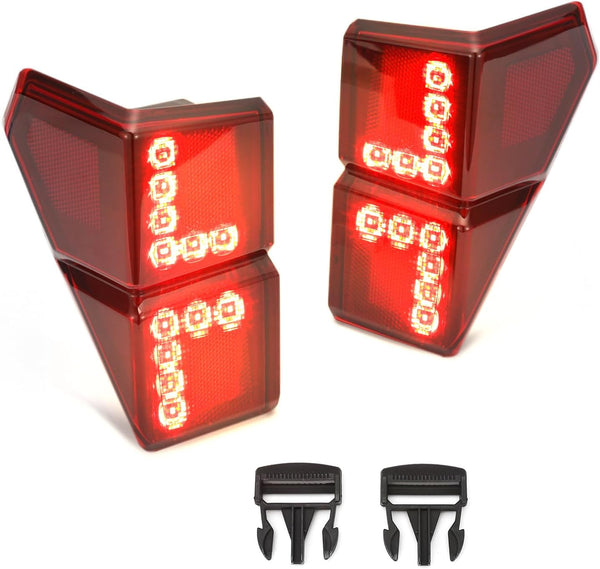 LED Tail Lights for Polaris Ranger XP 1000/ Crew XP 1000/ Ranger 1000 2018-2024 Accessories,Replace OEM #2413766, 5452505