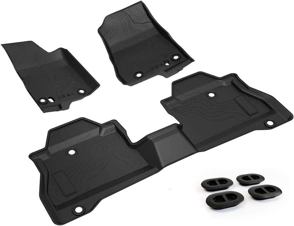 Floor Mats with Drain Plugs for Jeep Gladiator