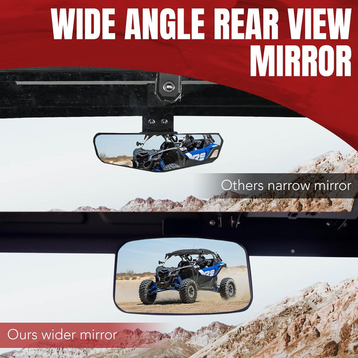 Wider Rear Mirrors for Can-Am Defender