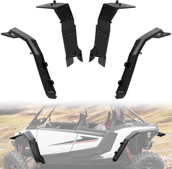 Front & Rear Fender Flares for 2024 Polaris RZR 1000 XP, Replace #2889133