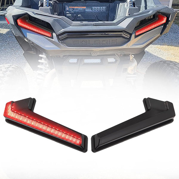 Smoked Black LED Tail Lights for Polaris RZR XP 1000, Turbo S, Sportsman 570 850 1000 (2017-2023)