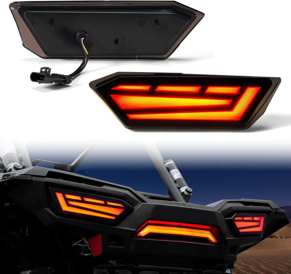 LED Tail Lights for Polaris RZR Trail S 900 1000 2020-2024, RZR 900 1000 S XP 4 Turbo 2014-2019 , Replace # 2412341, 2412342