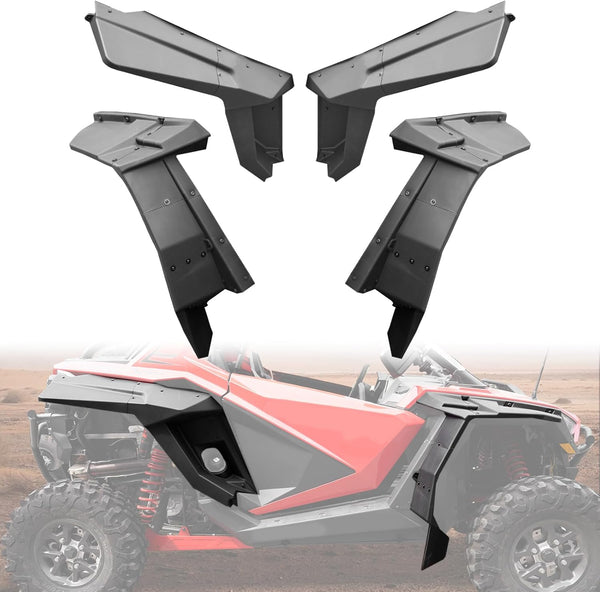 Extended Wide Fender Flares for 2020-2024 Polaris RZR PRO XP/ XP4,  Replace 2884685 Accessories