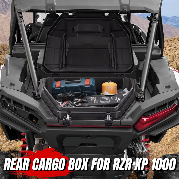 55 QT Cargo Box for 2024 Polaris RZR XP 1000, Replace OEM # 2884525