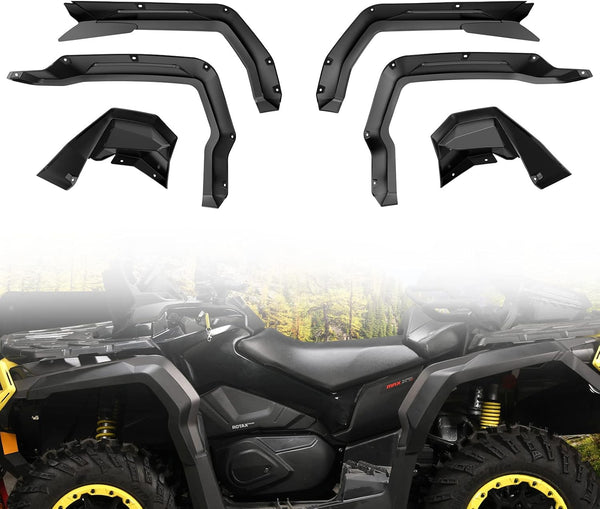 Fender Flares Extended for 2015-2021 Can Am Outlander 450/500 / 570, Replace OEM # 715001909