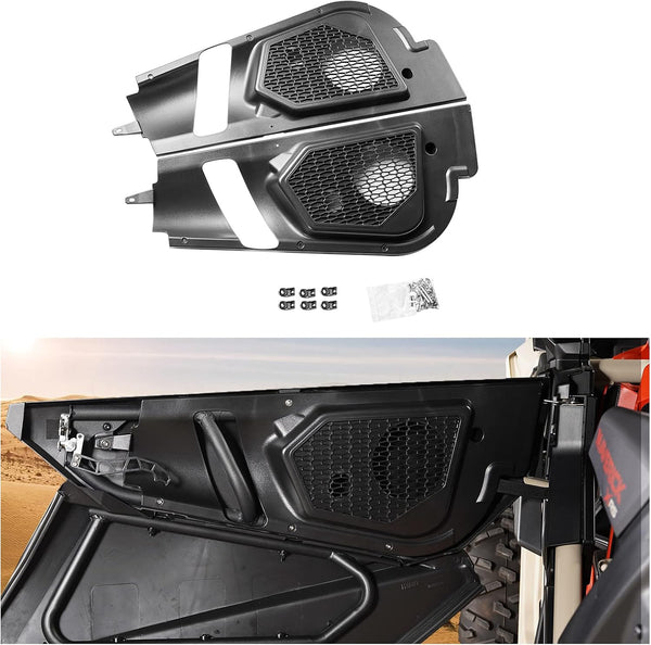 Front Door Speaker Pods  6.5 inch Mount Compatible with 2017-2024 2025 Can Am Maverick X3 / X3 Max/Turbo/R Stereo System