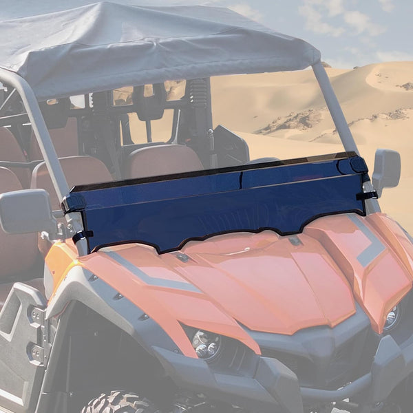 Front Tinted Half Windshield for 2014-2023, Yamaha Viking