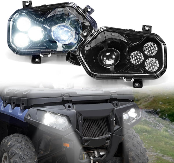 Angel Eye Headlight for 2009-2017 Polaris Sportsman 850 800 570 550 500 400 Accessories