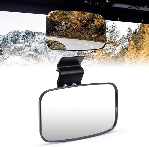 Upgrade Wider Rear View Mirror for Polaris Ranger XP 1000 570 900 Crew 2015-2023 / Can Am Defender