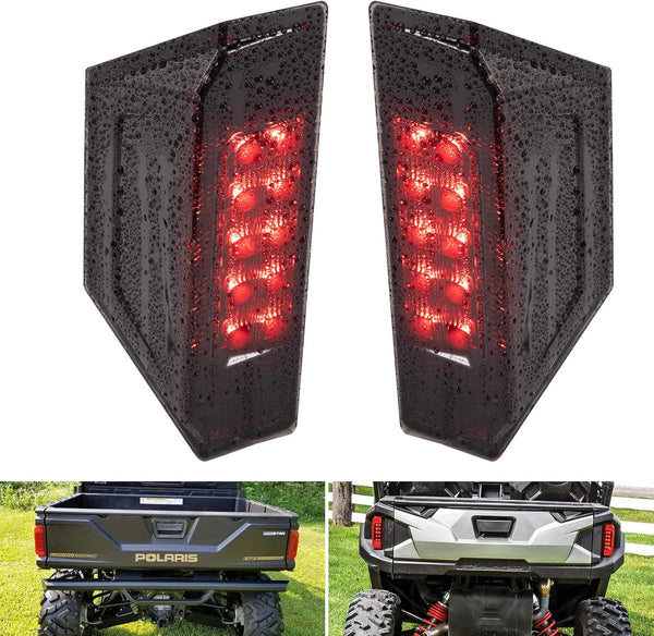 UTV Ranger LED Tail Lights for 2015-2024 Polaris Ranger 570 Full Size 900 XP 1000 RGR General Accessoriess,Replace OEM # 2412774