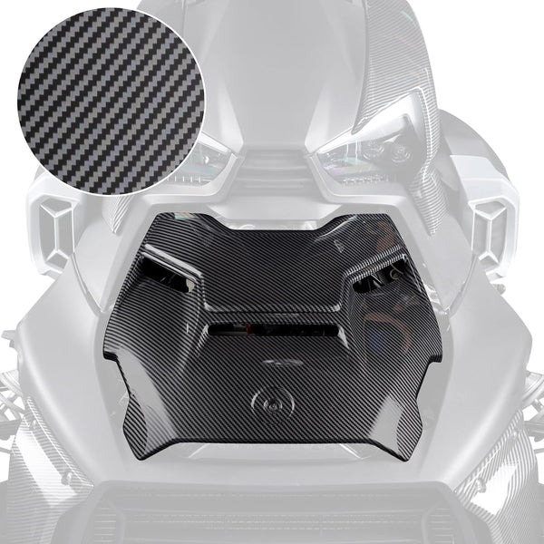 Carbon Fiber Hood Panel for Ryker, Hood Scoop for Can-Am Ryker & Ryker Rally Edition 2019-2024, Replace OEM #219400877