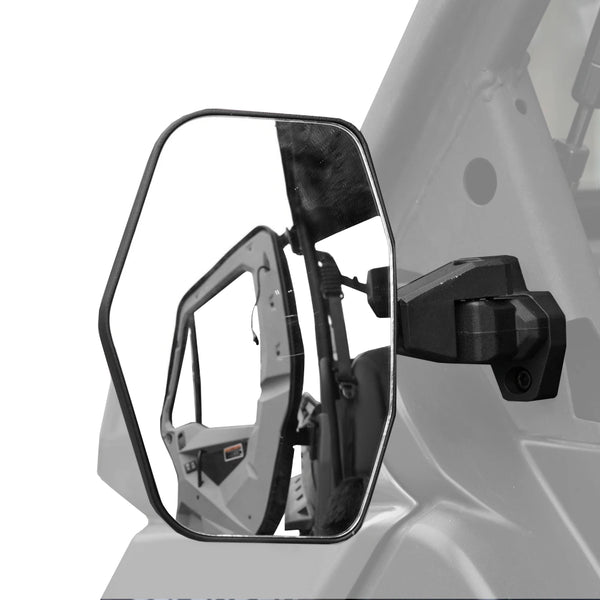 Side Mirrors for Can-Am Defender HD, Replace OEM #715002459
